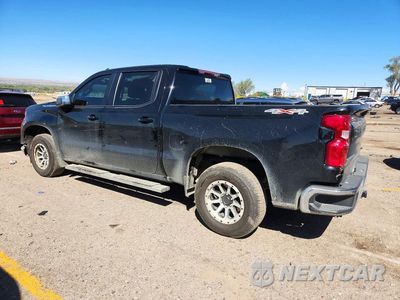 Drugie zdjęcie samochodu z przodu: 2022 CHEVROLET SILVERADO K1500 LT VIN:2GCUDDED9N1519116 - miniatura