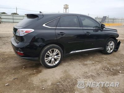 Trzecie zdjęcie samochodu z tyłu: 2010 LEXUS RX 450H VIN:JTJZB1BA1A2000816 - miniatura