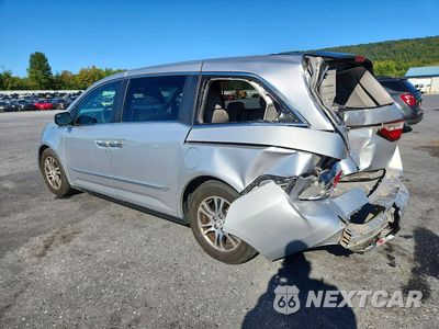 Drugie zdjęcie samochodu z przodu: 2013 HONDA ODYSSEY EX VIN:5FNRL5H41DB079110 - miniatura