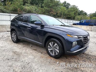 Czwarte zdjęcie samochodu z boku: 2024 HYUNDAI TUCSON BLUE VIN:KM8JBCD1XRU191205 - miniatura