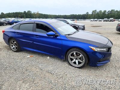 Czwarte zdjęcie samochodu z boku: 2019 HONDA ACCORD SPORT VIN:1HGCV2F31KA023314 - miniatura