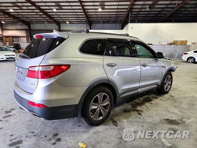 Trzecie zdjęcie samochodu z tyłu: 2014 HYUNDAI SANTA FE GLS VIN:KM8SNDHF3EU066337 - miniatura