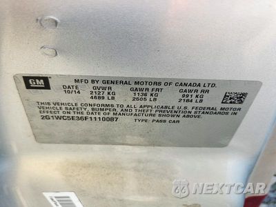 Zdjęcie 12 z 12 samochodu: 2015 CHEVROLET IMPALA LIMITED LTZ VIN:2G1WC5E36F1110087 - miniatura