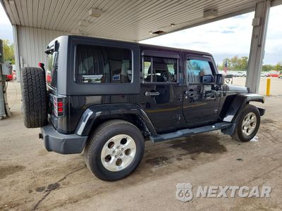 Trzecie zdjęcie samochodu z tyłu: 2015 JEEP WRANGLER UNLIMITED SAHARA VIN:1C4BJWEG4FL630318 - miniatura