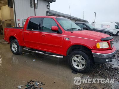 Czwarte zdjęcie samochodu z boku: 2003 FORD F150 SUPERCREW VIN:1FTRW08L63KC49609 - miniatura