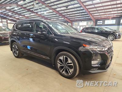 Czwarte zdjęcie samochodu z boku: 2019 HYUNDAI SANTA FE ULTIMATE 2.0T VIN:5NMS5CAA5KH120785 - miniatura
