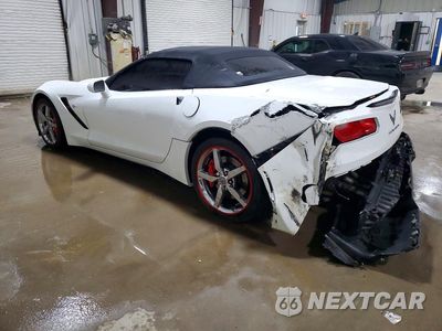 Drugie zdjęcie samochodu z przodu: 2014 CHEVROLET CORVETTE STINGRAY 2LT VIN:1G1YD3D75E5122520 - miniatura