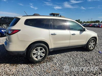 Trzecie zdjęcie samochodu z tyłu: 2015 CHEVROLET TRAVERSE LT VIN:1GNKRHKD3FJ170070 - miniatura