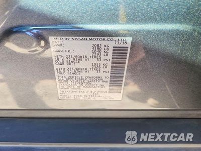 Zdjęcie 13 z 13 samochodu: 2019 NISSAN ROGUE SV VIN:5N1AT2MT3KC737704 - miniatura