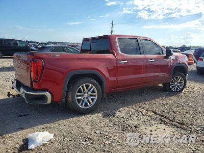 Trzecie zdjęcie samochodu z tyłu: 2022 GMC SIERRA LIMITED K1500 SLT VIN:3GTU9DED5NG127436 - miniatura