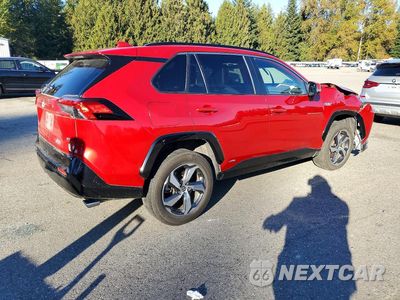 Trzecie zdjęcie samochodu z tyłu: 2021 TOYOTA RAV4 PRIME SE VIN:JTMAB3FV0MD024848 - miniatura