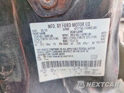 Zdjęcie 12 z 12 samochodu: 2013 FORD F350 SUPER DUTY VIN:1FTRF3B64DEA93011 - miniatura