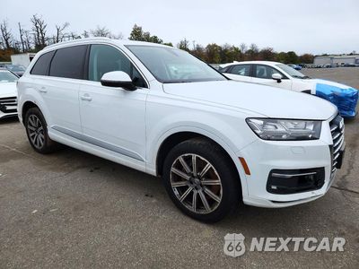 Czwarte zdjęcie samochodu z boku: 2018 AUDI Q7 PREMIUM PLUS VIN:WA1LHAF71JD037479 - miniatura