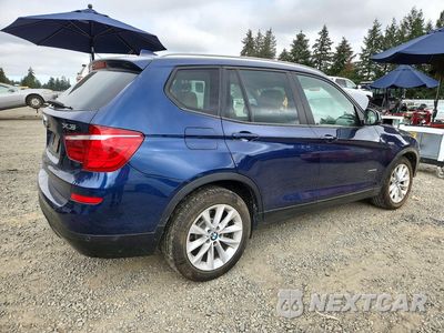 Trzecie zdjęcie samochodu z tyłu: 2016 BMW X3 XDRIVE28I VIN:5UXWX9C56G0D66686 - miniatura
