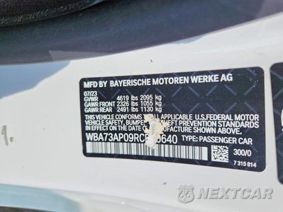 Zdjęcie 12 z 12 samochodu: 2024 BMW 430XI VIN:WBA73AP09RCP10640 - miniatura