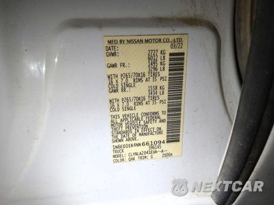 Zdjęcie 12 z 12 samochodu: 2022 NISSAN FRONTIER S VIN:1N6ED1EK4NN661094 - miniatura