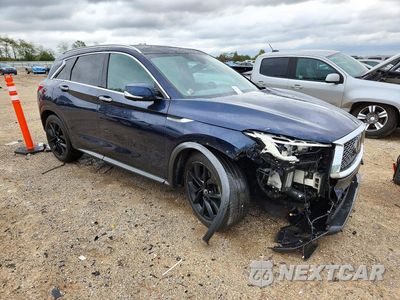 Czwarte zdjęcie samochodu z boku: 2019 INFINITI QX50 PURE VIN:3PCAJ5M14KF100608 - miniatura