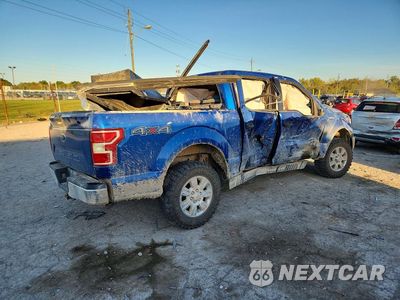 Trzecie zdjęcie samochodu z tyłu: 2018 FORD F150 SUPERCREW VIN:1FTEW1E52JFA64490 - miniatura