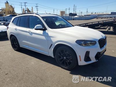 Czwarte zdjęcie samochodu z boku: 2024 BMW X3 SDRIVE30I VIN:5UX43DP05R9W38774 - miniatura