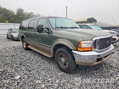 Czwarte zdjęcie samochodu z boku: 2000 FORD EXCURSION LIMITED VIN:1FMNU42SXYED11297 - miniatura