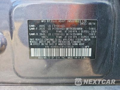 Zdjęcie 13 z 13 samochodu: 2015 SUBARU OUTBACK 2.5I LIMITED VIN:4S4BSAJC9F3218538 - miniatura