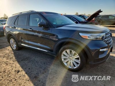 Czwarte zdjęcie samochodu z boku: 2022 FORD EXPLORER LIMITED VIN:1FM5K8FW9NNA10171 - miniatura