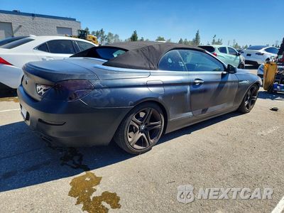 Trzecie zdjęcie samochodu z tyłu: 2012 BMW 650 I VIN:WBALZ3C54CDL70230 - miniatura