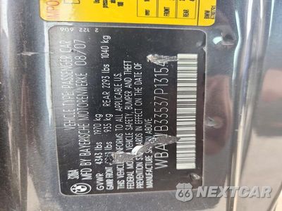 Zdjęcie 12 z 12 samochodu: 2007 BMW 328 I VIN:WBAWB33537P131547 - miniatura