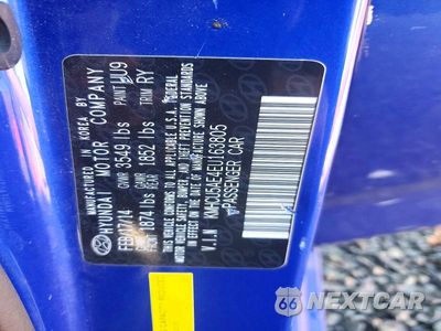 Zdjęcie 13 z 13 samochodu: 2014 HYUNDAI ACCENT SE VIN:KMHCU5AE4EU163805 - miniatura