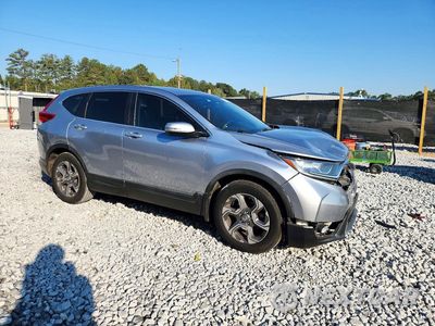 Czwarte zdjęcie samochodu z boku: 2019 HONDA CR-V EXL VIN:7FARW1H81KE037587 - miniatura