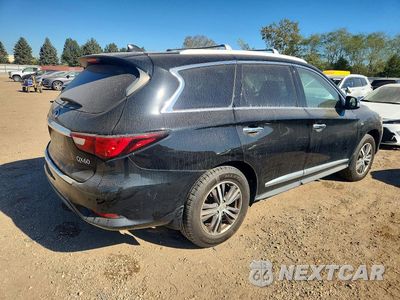 Trzecie zdjęcie samochodu z tyłu: 2018 INFINITI QX60 BASE VIN:5N1DL0MM3JC507153 - miniatura