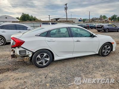 Trzecie zdjęcie samochodu z tyłu: 2020 HONDA CIVIC LX VIN:2HGFC2F64LH533303 - miniatura