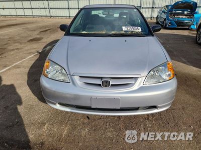 Piąte zdjęcie samochodu w środku: 2001 HONDA CIVIC LX VIN:1HGEM22521L094768 - miniatura