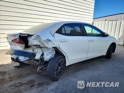 Trzecie zdjęcie samochodu z tyłu: 2016 TOYOTA COROLLA S PLUS VIN:5YFBURHE5GP401688 - miniatura