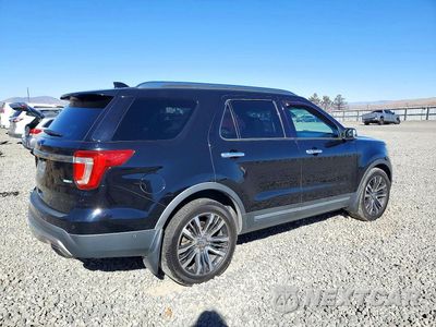 Trzecie zdjęcie samochodu z tyłu: 2016 FORD EXPLORER PLATINUM VIN:1FM5K8HT5GGD29397 - miniatura