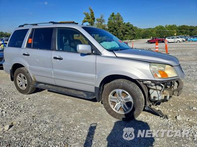 Czwarte zdjęcie samochodu z boku: 2004 HONDA PILOT EXL VIN:2HKYF18554H532506 - miniatura