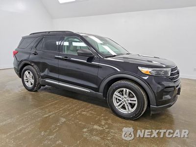 Czwarte zdjęcie samochodu z boku: 2021 FORD EXPLORER XLT VIN:1FMSK7DH7MGC11197 - miniatura