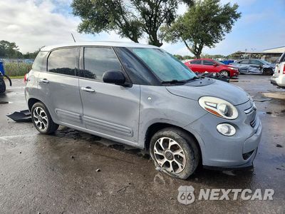 Czwarte zdjęcie samochodu z boku: 2015 FIAT 500L EASY VIN:ZFBCFABH5FZ030431 - miniatura