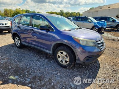 Czwarte zdjęcie samochodu z boku: 2013 HONDA CR-V LX VIN:2HKRM4H3XDH650013 - miniatura