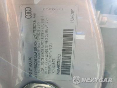 Zdjęcie 12 z 12 samochodu: 2016 AUDI A3 PREMIUM VIN:WAUA7HFFXG1102661 - miniatura
