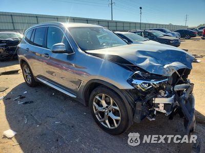 Czwarte zdjęcie samochodu z boku: 2023 BMW X3 SDRIVE30I VIN:5UX43DP00P9S20328 - miniatura