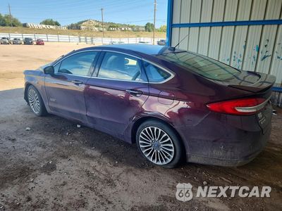 Drugie zdjęcie samochodu z przodu: 2017 FORD FUSION TITANIUM PHEV VIN:3FA6P0SU0HR187733 - miniatura
