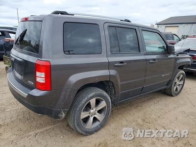 Trzecie zdjęcie samochodu z tyłu: 2016 JEEP PATRIOT LATITUDE VIN:1C4NJRFB3GD690362 - miniatura
