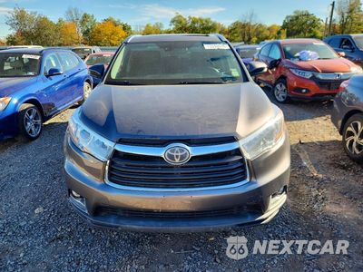 Piąte zdjęcie samochodu w środku: 2014 TOYOTA HIGHLANDER LIMITED PLATINUM VIN:5TDDKRFH9ES028185 - miniatura