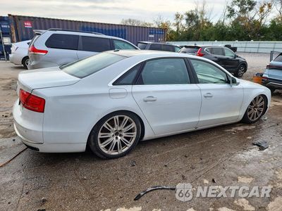 Trzecie zdjęcie samochodu z tyłu: 2013 AUDI A8 L QUATTRO VIN:WAUR2AFD7DN009169 - miniatura