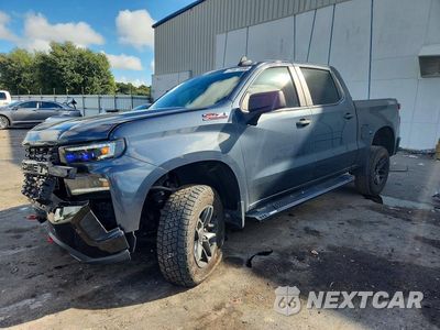 2021 CHEVROLET SILVERADO K1500 TRAIL BOSS CUSTOM 1GCPYCEF9MZ303138 - główne zdjęcie licytacji z USA - miniatura