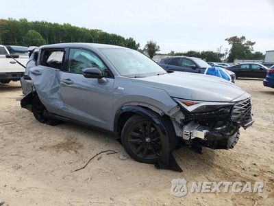 Czwarte zdjęcie samochodu z boku: 2025 ACURA ADX A-SPEC ADVANCE VIN:3HDSA2H7XSM713330 - miniatura
