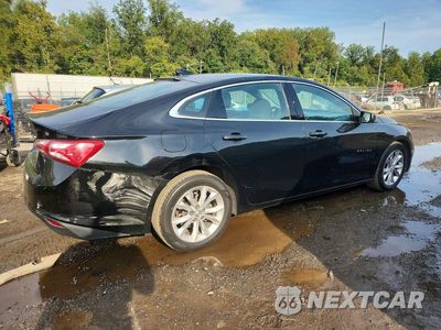 Trzecie zdjęcie samochodu z tyłu: 2019 CHEVROLET MALIBU LT VIN:1G1ZD5ST5KF154325 - miniatura