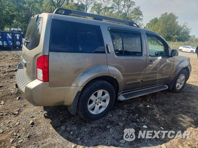 Trzecie zdjęcie samochodu z tyłu: 2008 NISSAN PATHFINDER S VIN:5N1AR18B88C646009 - miniatura