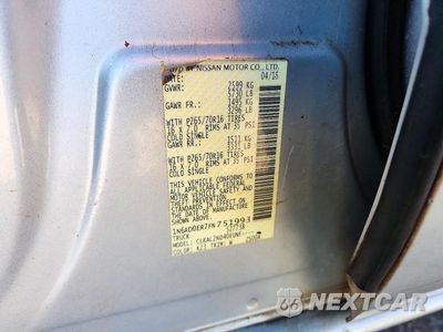 Zdjęcie 12 z 12 samochodu: 2015 NISSAN FRONTIER S VIN:1N6AD0ER7FN751993 - miniatura